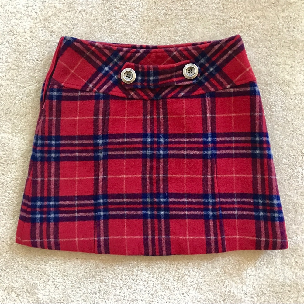 Skirt in wool